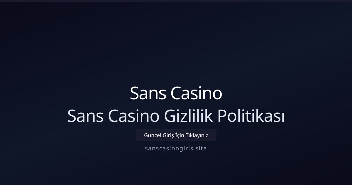 Kafa Casino Kafa Casino Gizlilik Politikası