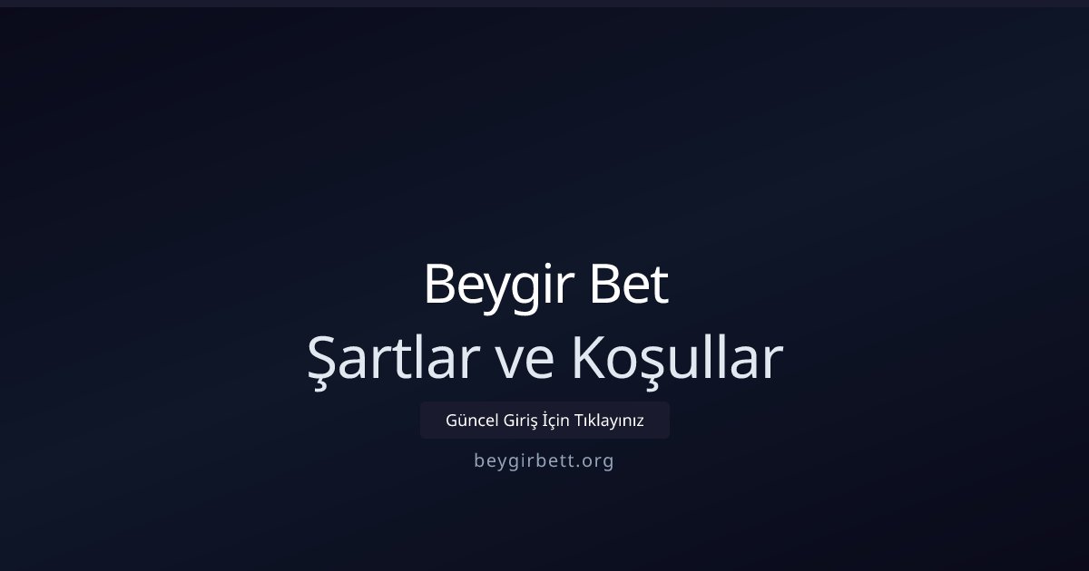 Kafa Casino Şartlar ve Koşullar
